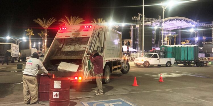 Recolectó Servicios Públicos más de 62 toneladas de residuos en el Carnaval 2023