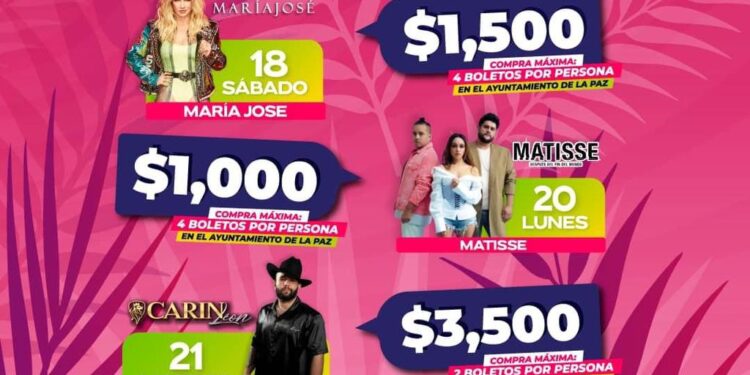 Todo listo para celebración del Carnaval La Paz 2023