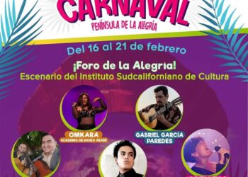 El Instituto Sudcaliforniano de Cultura, nos comparte su cartelera de presentaciones que tendrán lugar en el Foro de la Alegría
