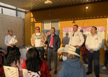 VISITA AVANZADA NACIONAL BCS A VECINOS DE LA COLONIA LAS FLORES