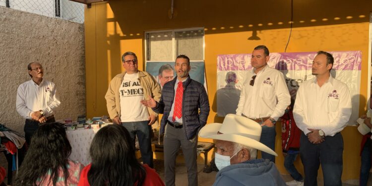 VISITA AVANZADA NACIONAL BCS A VECINOS DE LA COLONIA LAS FLORES