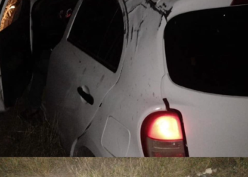 Accidente de transito tipo choque!