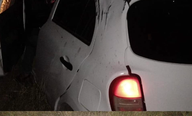 Accidente de transito tipo choque!