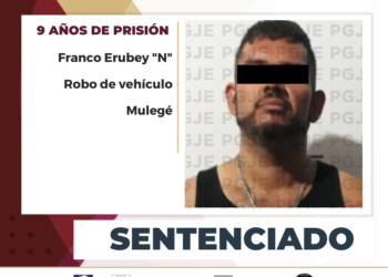 EN JUICIO ORAL&nbsp;PGJE OBTIENE SENTENCIA DE 9 AÑOS DE PRISIÓN PARA CULPABLE DE ROBO DE VEHÍCULO
