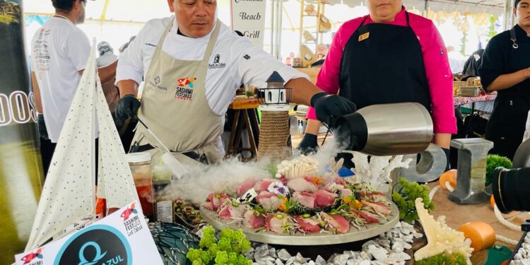 Con participantes de otros estados de la República, se realizó con éxito el Sashimi Fest 6ta edición