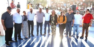 Inaugura alcalde Oscar Leggs Castro el encuentro deportivo “Prof. Tomás Martín Plascencia Barragán”