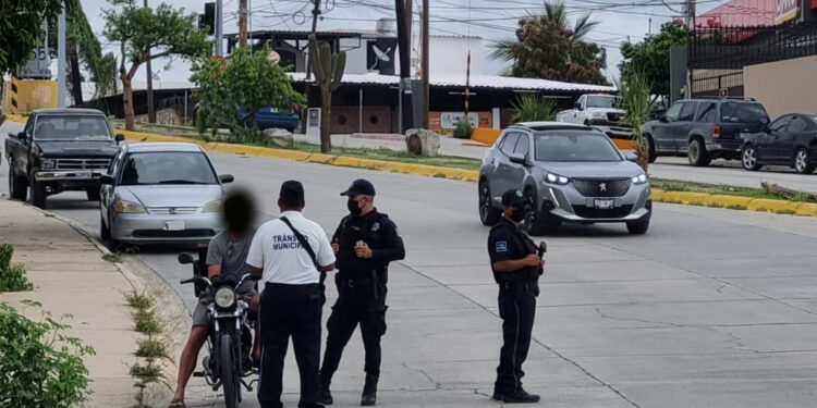 Con buenos resultados, Seguridad Pública de Los Cabos continúa implementando operativos de regularización y detección de robo de motocicletas