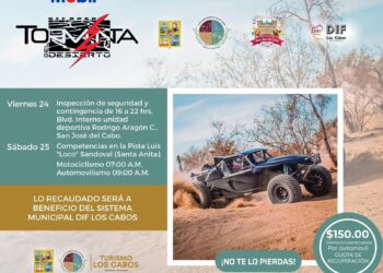 El Gobierno de Los Cabos te invita a disfrutar en familia de la carrera de Off Road “Tormenta del Desierto 2023”
