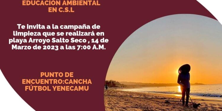 Súmate y participa en la jornada de limpieza de playa que Zofemat Los Cabos realizará este 14 de marzo en CSL