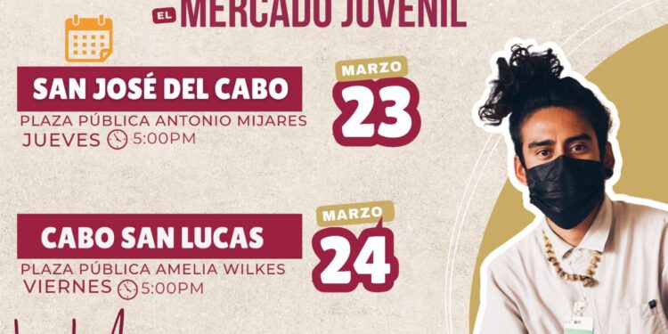 Gobierno de Los Cabos te invita a conocer los productos y servicios que ofrece la juventud emprendedora en el “Mercado juvenil”