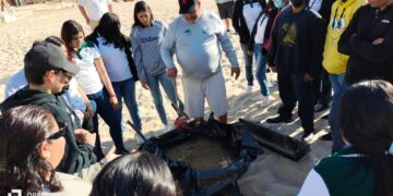 Con una jornada informativa y de limpieza en la playa Acapulquito, celebró Zofemat Los Cabos el “Día Mundial del Agua”