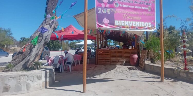 Gobierno de Los Cabos invita a visitar el Mercadito Mujeres Emprendedoras Miraflores