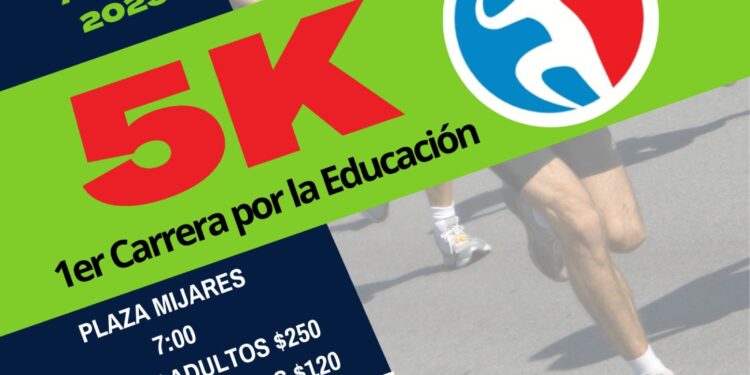 INDEM, Urban Runners y Liga MAC te invitan a participar en la “1ra Carrera por la Educación”
