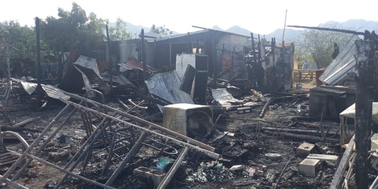 Atiende Protección Civil a familias afectadas por incendio en SJC