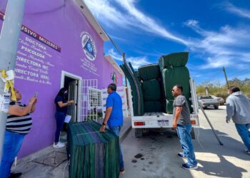 DIF Los Cabos acerca apoyos a quién más lo necesita; donan colchonetas a Centro Penitenciario y Centro de Rehabilitación en SJC