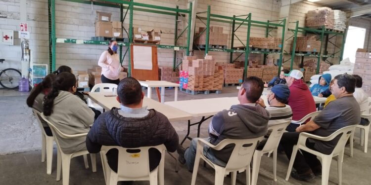 Realiza IMSS Baja California Sur plática informativa sobre tema de pensiones en Segalmex/Diconsa