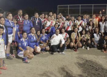 Senador Ricardo Velázquez organiza la primera Copa RV Femenil en La Paz