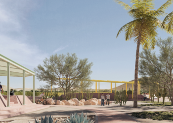 Avanzan proyectos del Programa de Mejoramiento Urbano en La Paz por parte de SEDATU