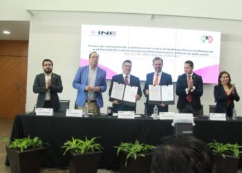 Ratifica INE convenio de colaboración con el PRI para uso de la APP móvil de afiliación de militantes