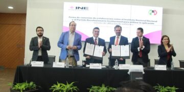 Ratifica INE convenio de colaboración con el PRI para uso de la APP móvil de afiliación de militantes