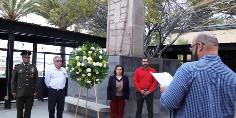 Conmemora Ayuntamiento de La Paz el Aniversario Luctuoso de Cuauhtémoc