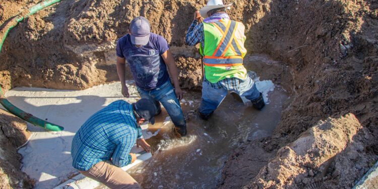 Debido a la ruptura de una tubería, se presentará afectación en el servicio de agua potable en colonias del Sector 5