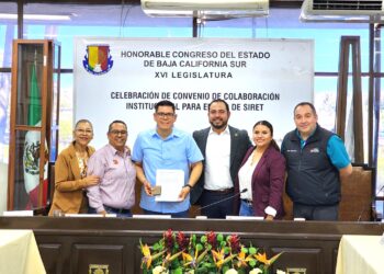 Celebran el Congreso del Estado, Fideicomisos e instituciones Educativas convenio de Colaboración Institucional para el uso del Sistema SIRET