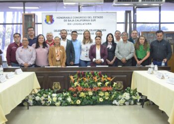Celebran el Congreso del Estado, Fideicomisos e instituciones Educativas convenio de Colaboración Institucional para el uso del Sistema SIRET
