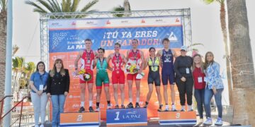 1,231 competidores participaron en el Triatlón Astri La Paz: SETUE