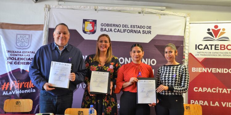 FIRMA CONVENIO DE COLABORACIÓN ENTRE ICATEBCS E ISMUJERES