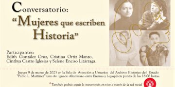 “MUJERES QUE ESCRIBEN HISTORIA”: ISC INVITA A CONVERSATORIO