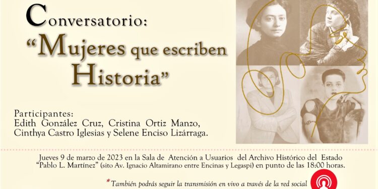 “MUJERES QUE ESCRIBEN HISTORIA”: ISC INVITA A CONVERSATORIO