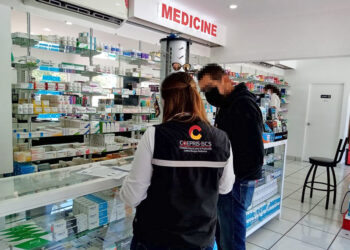 APLICÓ COEPRIS MEDIDAS DE SEGURIDAD EN 15 FARMACIAS DE LOS CABOS