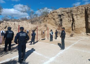 ACADEMIA DE SEGURIDAD EVALÚA COMPETENCIAS BÁSICAS DE POLICIAS MUNICIPALES