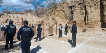 ACADEMIA DE SEGURIDAD EVALÚA COMPETENCIAS BÁSICAS DE POLICIAS MUNICIPALES