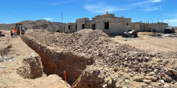 AMPLÍAN RED DE DRENAJE EN COLONIA LOS FRAILES EN SANTA ROSALÍA