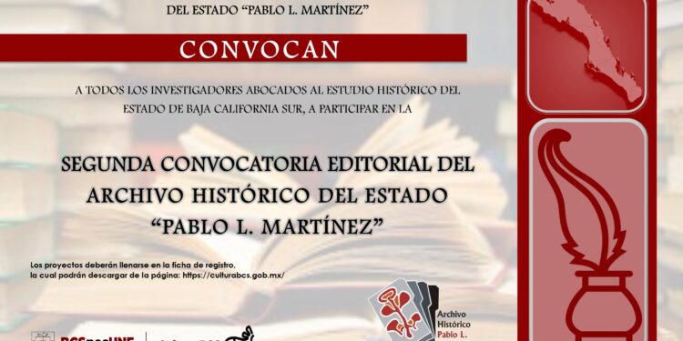 INVITAN A PARTICIPAR EN SEGUNDA CONVOCATORIA EDITORIAL DEL ARCHIVO HISTÓRICO