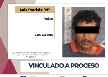 QUEDA VINCULADO A PROCESO POR ROBO DE PARTES DE INSTALACIONES DE SERVICIOS EN CABO SAN LUCAS