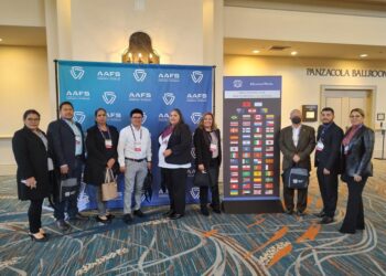 PARTICIPA PERITO DE LA PGJE EN LA CONFERENCIA DEL 75 ANIVERSARIO DE LA ACADEMIA ESTADOUNIDENSE DE CIENCIAS FORENSES