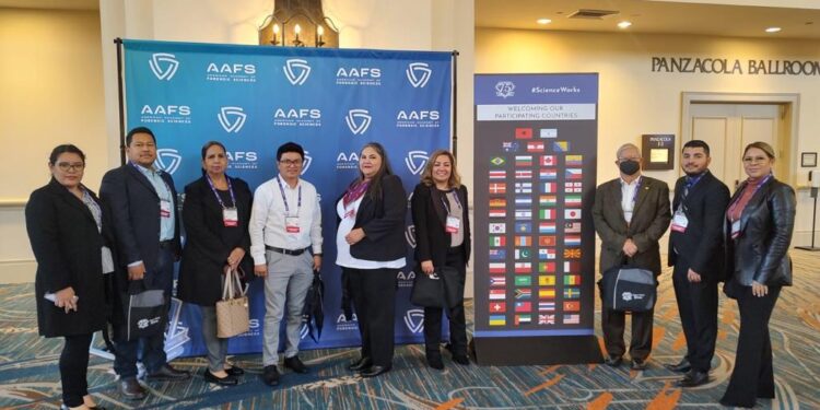 PARTICIPA PERITO DE LA PGJE EN LA CONFERENCIA DEL 75 ANIVERSARIO DE LA ACADEMIA ESTADOUNIDENSE DE CIENCIAS FORENSES