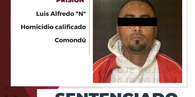 &nbsp;ENFRENTARÁ ALFREDO “N” SENTENCIA DE MÁS DE 18 AÑOS DE PRISIÓN POR HOMICIDIO CALIFICADO