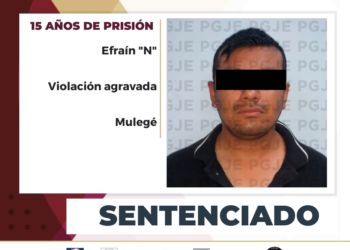 OBTIENE PGJE CONDENA POR 15 AÑOS DE PRISIÓN CONTRA CULPABLE DE VIOLACIÓN AGRAVADA