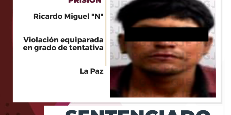 SENTENCIAN A 6 AÑOS 8 MESES DE PRISIÓN A CULPABLE DE TENTATIVA DE VIOLACIÓN