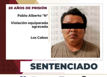 OBTIENE PGJE SENTENCIA DE 20 AÑOS DE PRISIÓN CONTRA CULPABLE DE VIOLACIÓN EQUIPARADA AGRAVADA