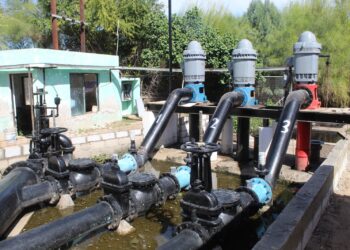 ENTREGAN OBRAS COMPLEMENTARIAS EN SISTEMA DE REBOMBEO DE AGUAS EN EL CENTENARIO