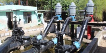 ENTREGAN OBRAS COMPLEMENTARIAS EN SISTEMA DE REBOMBEO DE AGUAS EN EL CENTENARIO