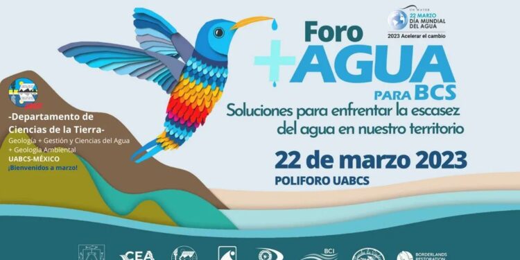 Invitan al Foro +Agua para BCS: Soluciones para enfrentar la escasez del agua en nuestro territorio