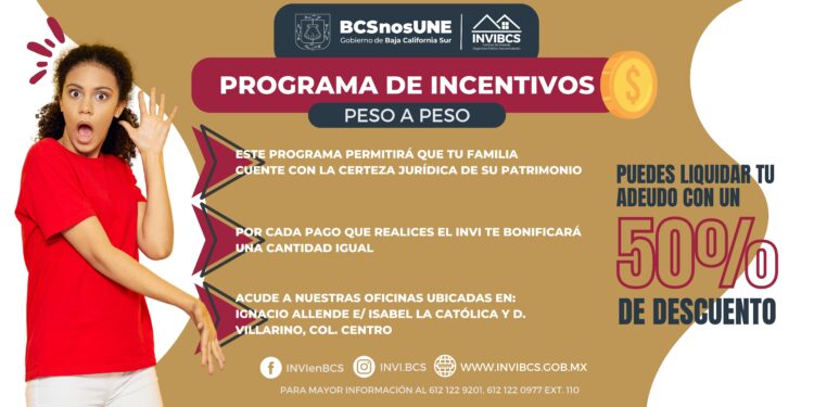 EL INVI PONE EN MARCHA EL PROGRAMA DE INCENTIVOS “PESO A PESO”