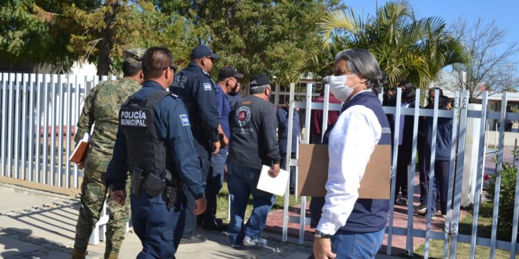 Realiza Protección Civil recorrido de verificación en los albergues temporales del municipio de La Paz