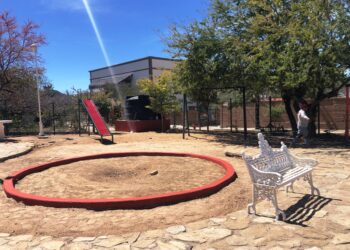 Realiza Servicios Públicos labores de mantenimiento en El Triunfo